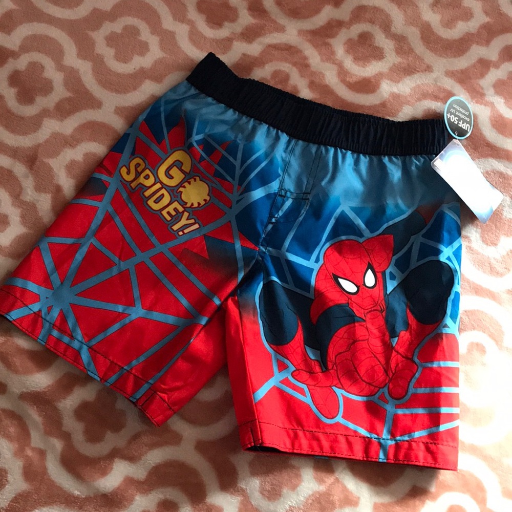 NWT✨Spiderman boys bathing suit
